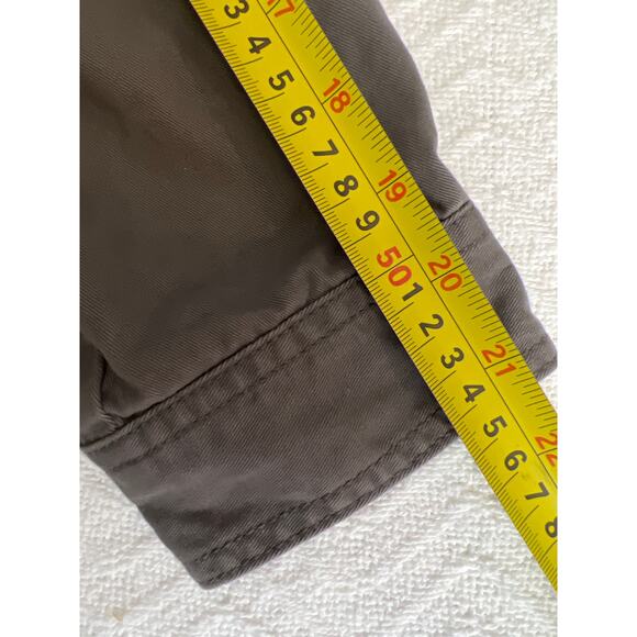 H&M Divided Gray Utility Jumpsuit Women’s Small Zip Front Long Sleeve - Picture 4 of 6